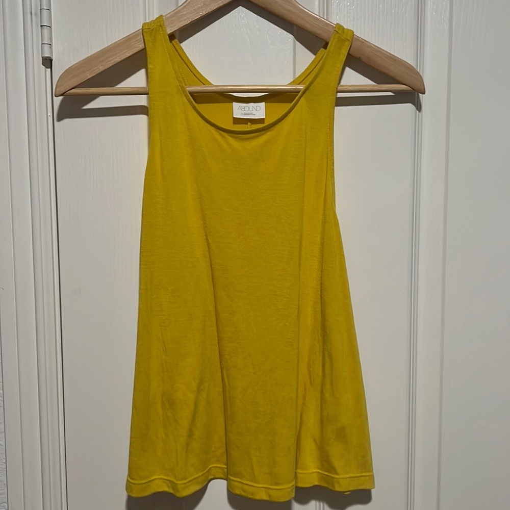 Razor Back Yellow Tank